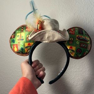 50th anniversary tiki room Disney world Minnie Mouse ears. Worn twice